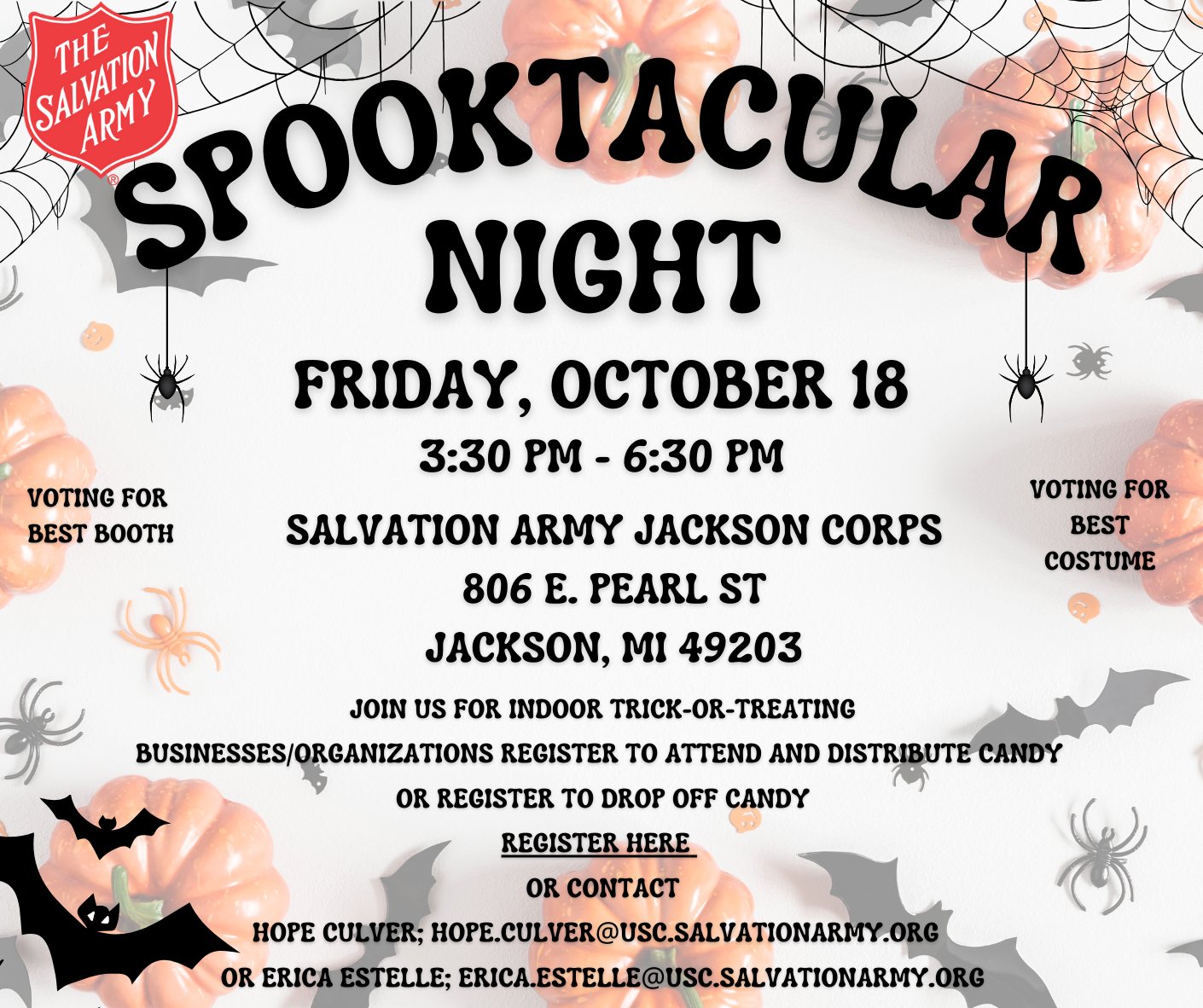 Spooktacular Night Jackson Salvation Army