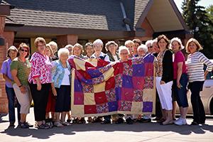 Quilt sewing group in Woodbury, Minn.