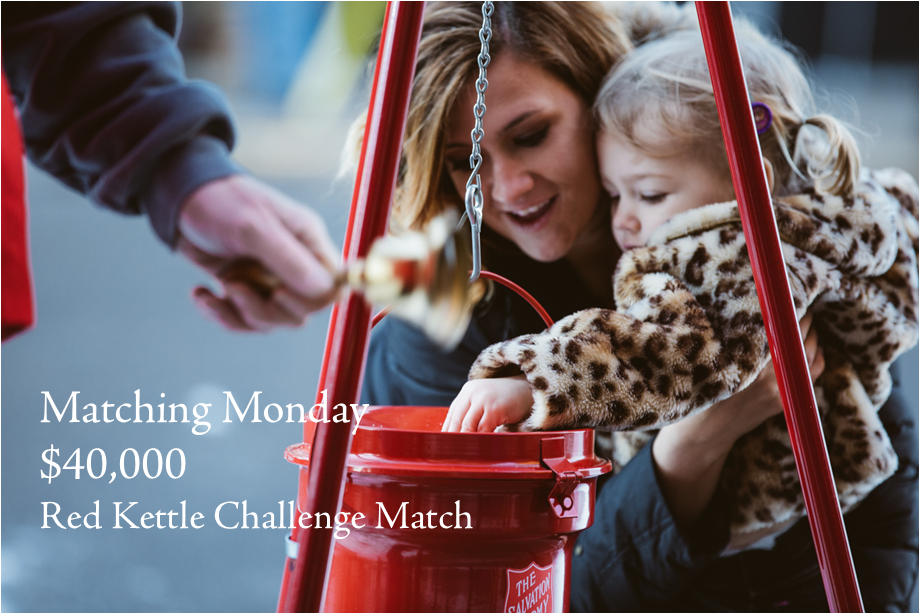 UPDATE Salvation Army Red Kettle Matching Mondays are Back with