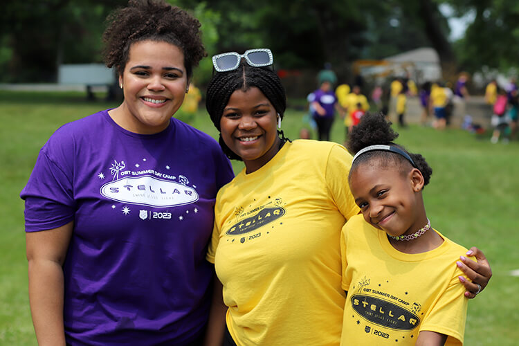 OBT Summer Camp Instructor with Two Students