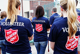A team of volunteers