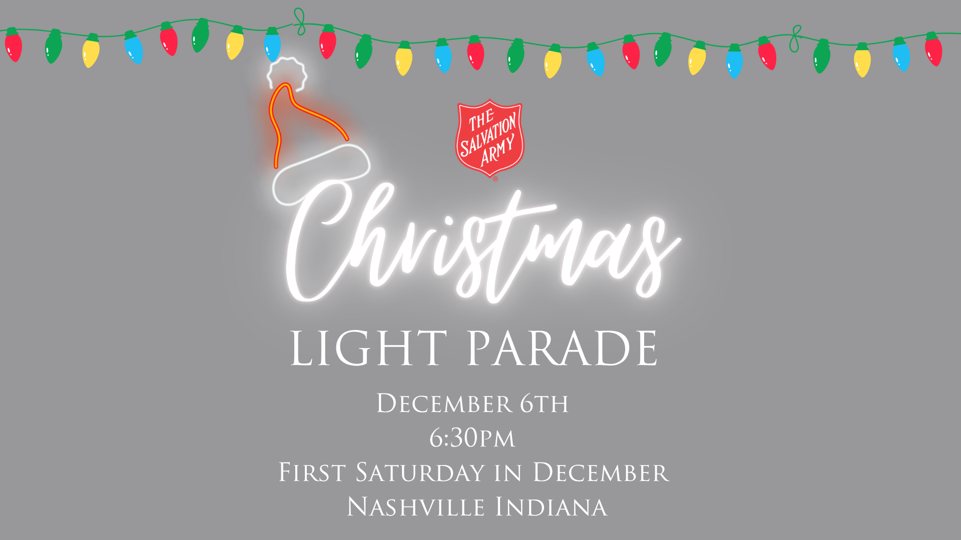 The Salvation Army Brown County Christmas Light Parade Image