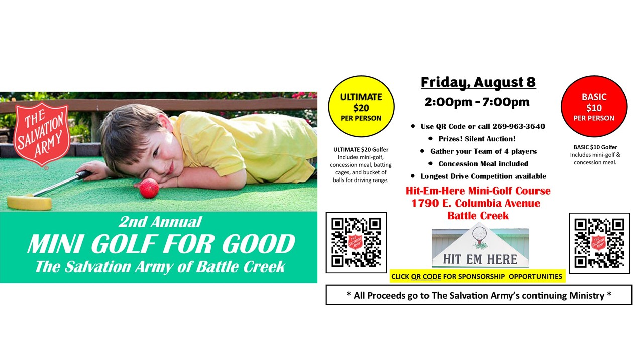 2nd Annual Mini-Golf For Good Image