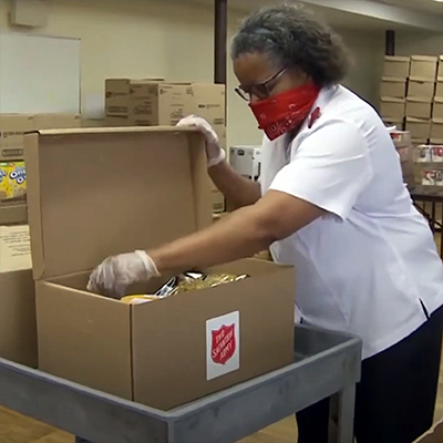 Salvation Army Responds to COVID-19 Related Food Insecurity in Fairfield County