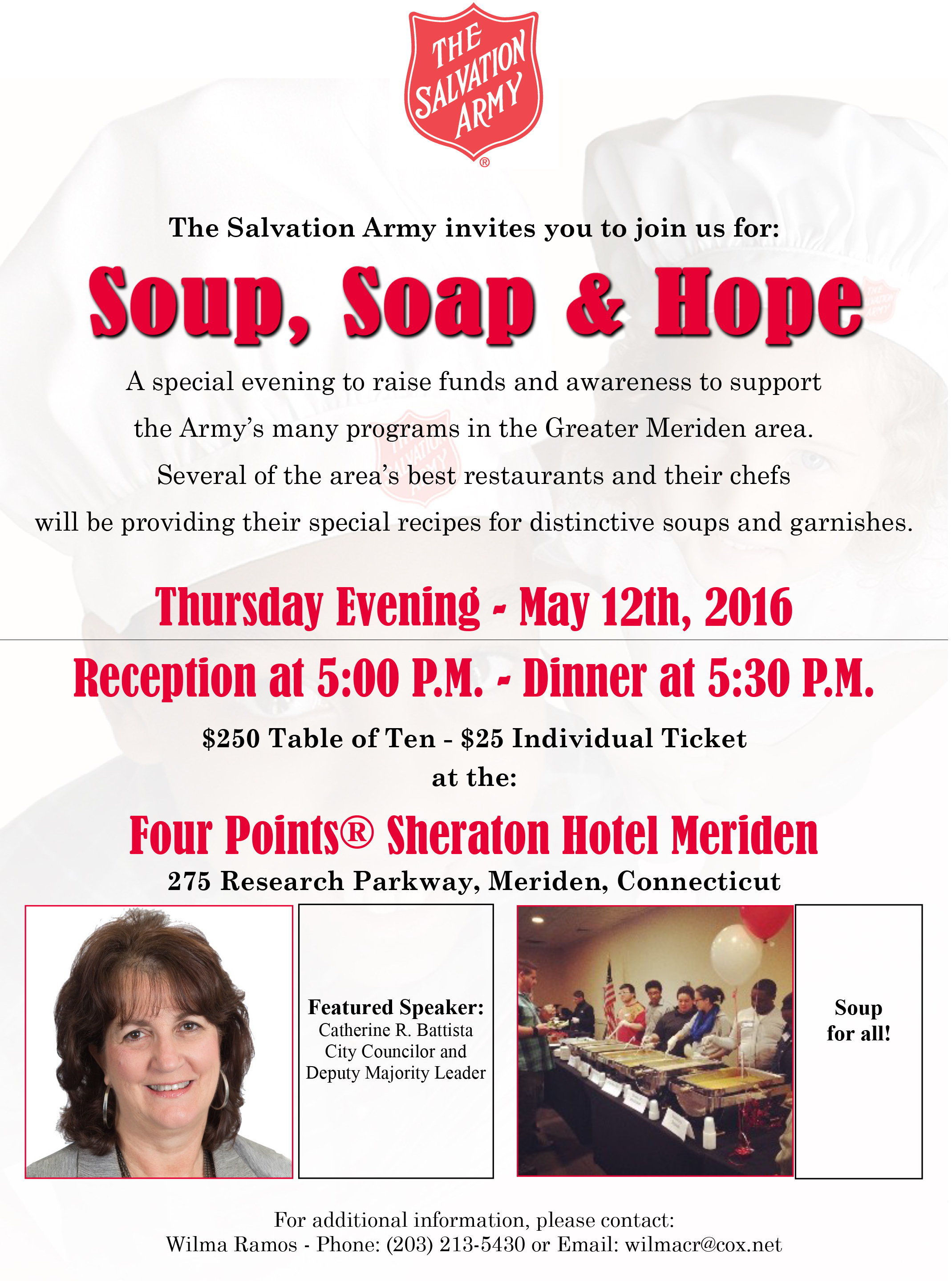 The Salvation Army Helps in Connecticut and Rhode Island Soup, Soap