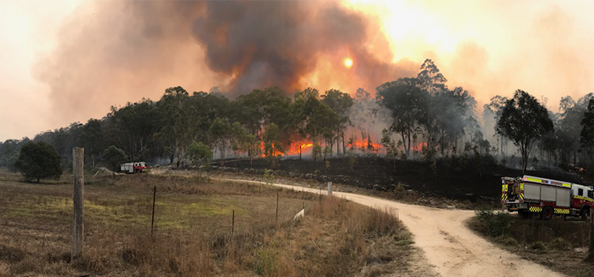 The Salvation Army is responding to Australia's bushfires