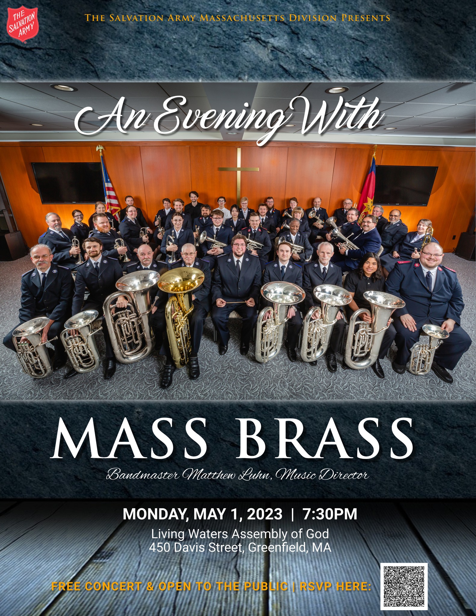 An Evening with Mass Brass - Greenfield, MA Image