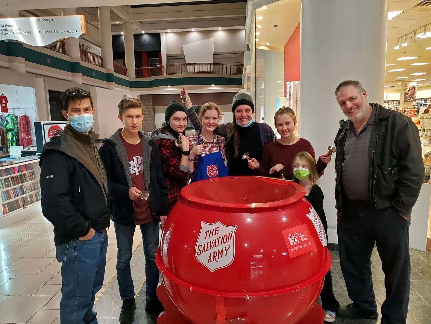 Red Kettles Salvation Army Syracuse Area Services