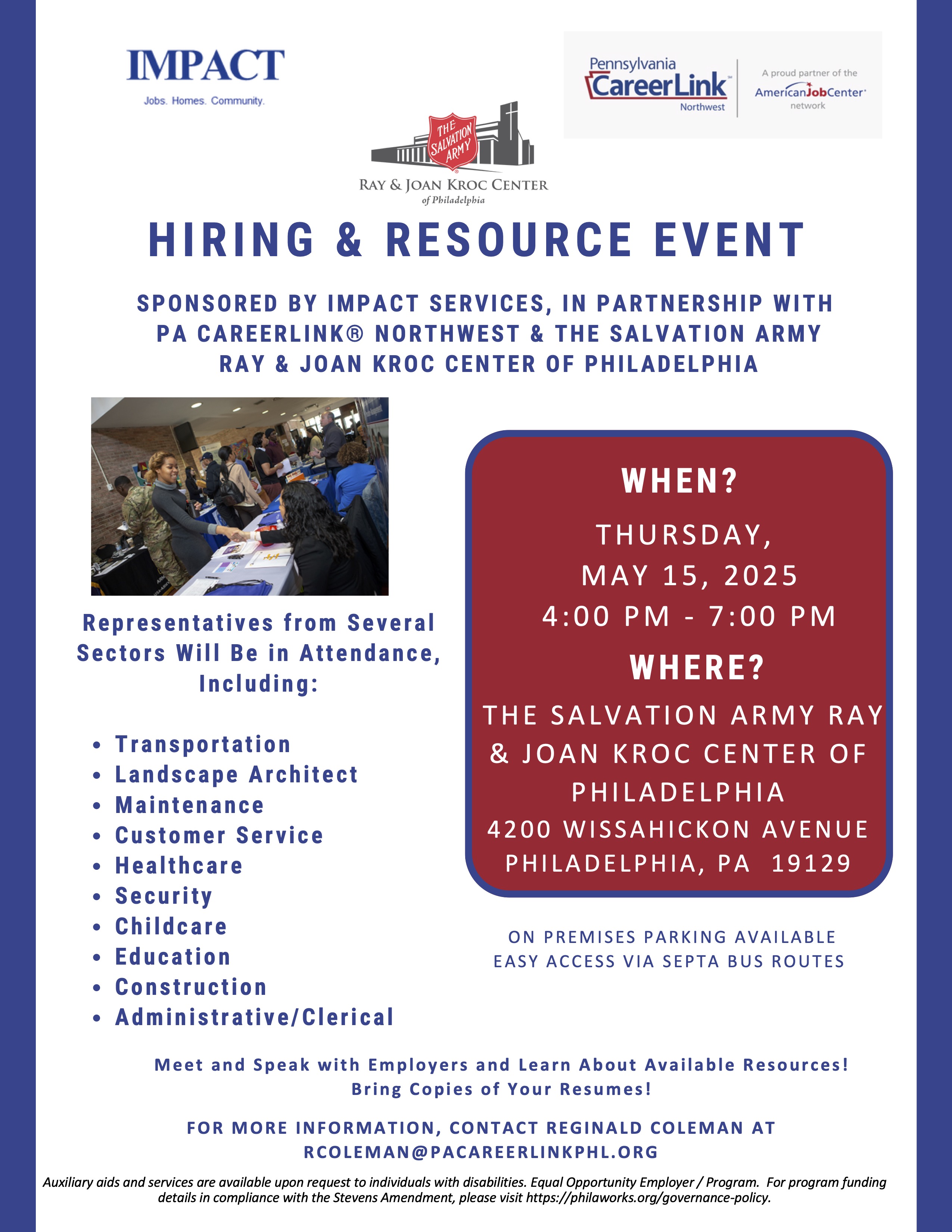 Hiring & Resource Event Image