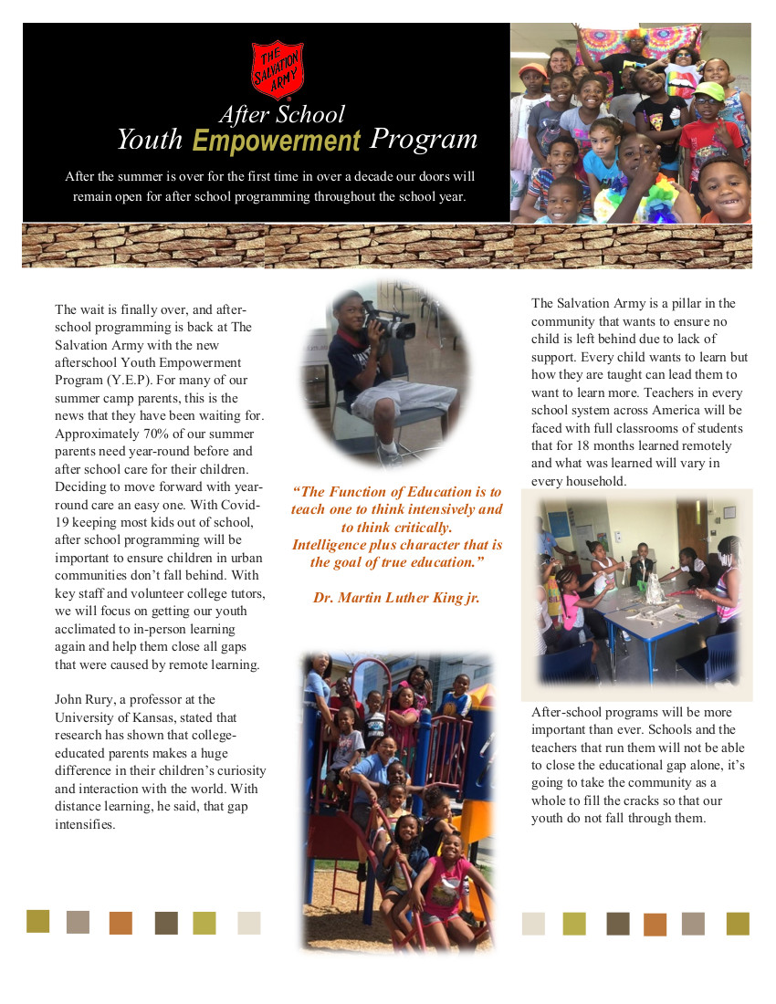 Empower Youth - Salvation Army Buffalo Area Services