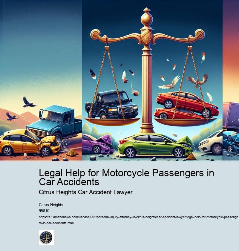 Legal Help for Motorcycle Passengers in Car Accidents