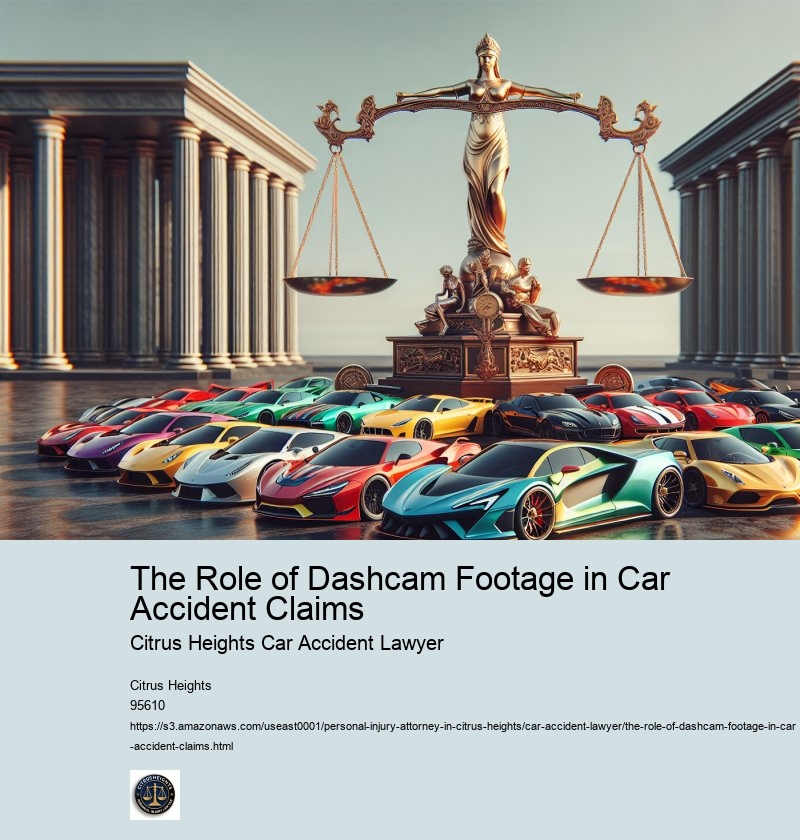 The Role of Dashcam Footage in Car Accident Claims