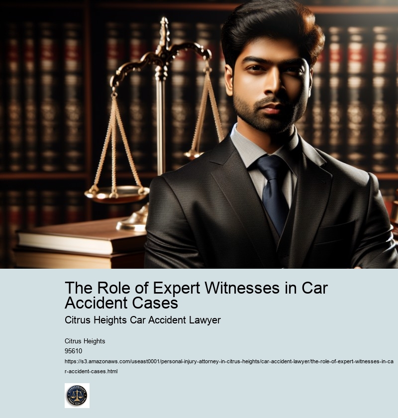 The Role of Expert Witnesses in Car Accident Cases