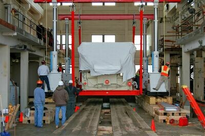 400 Ton Capacity Lift Systems Hydraulic Gantry Four-Point Crane For Sale