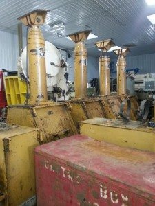 400 Ton Lift Systems Hydraulic Gantry with Runway & Lifting Beams For Sale