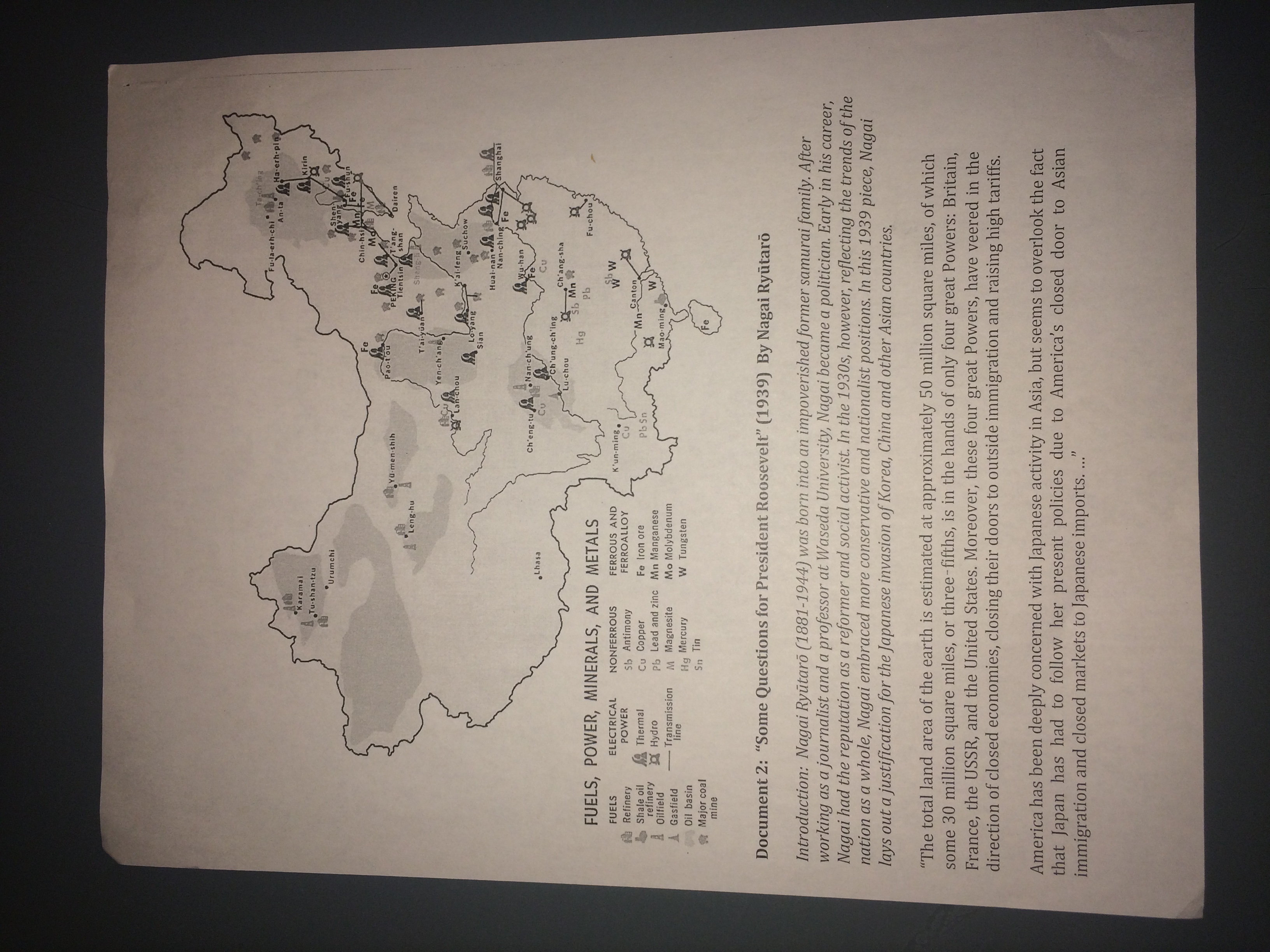 Why did Japan want to expand their empire in Asia? Explain in detail using ALL the documents