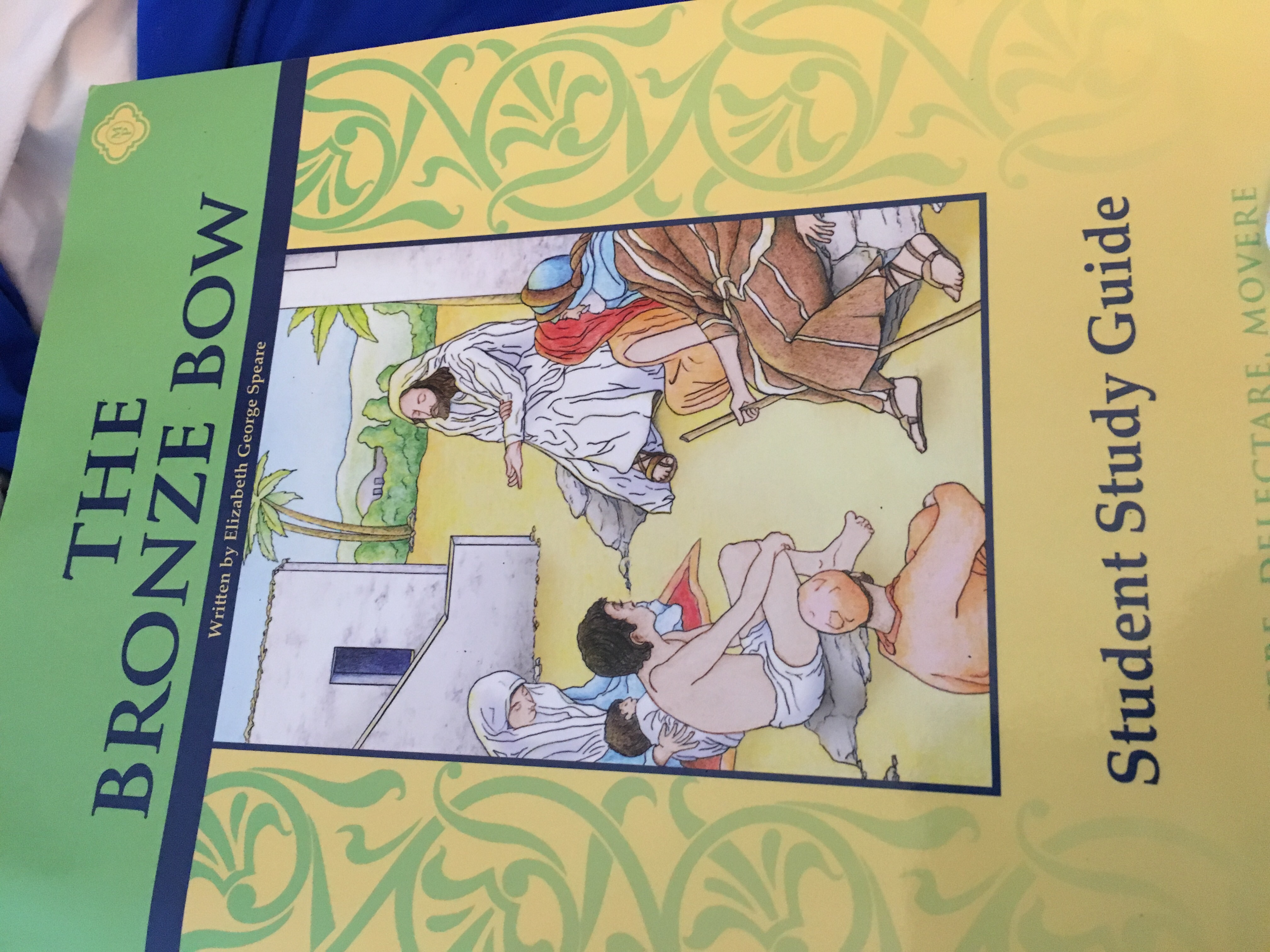 What order did Rosh give his men in "The Bronze Bow" and why did Samson