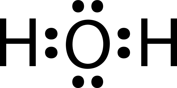 What Is The Lewis Symbol Of Water