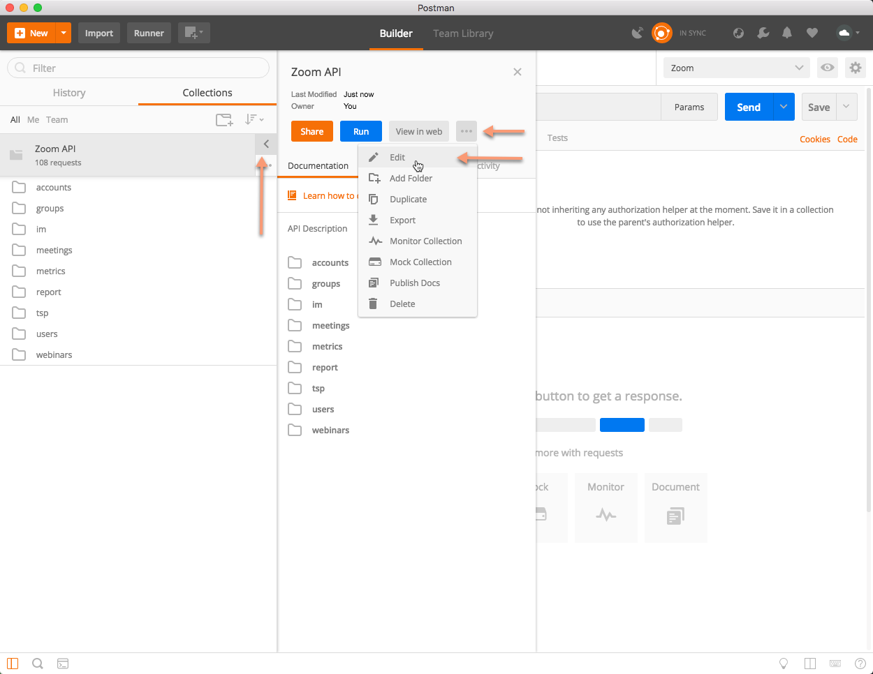Using Postman to Test Zoom APIs Postman Tools