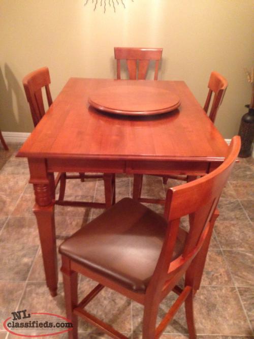 Pub style table and 8 chairs - Buy & Sell in C b s ...