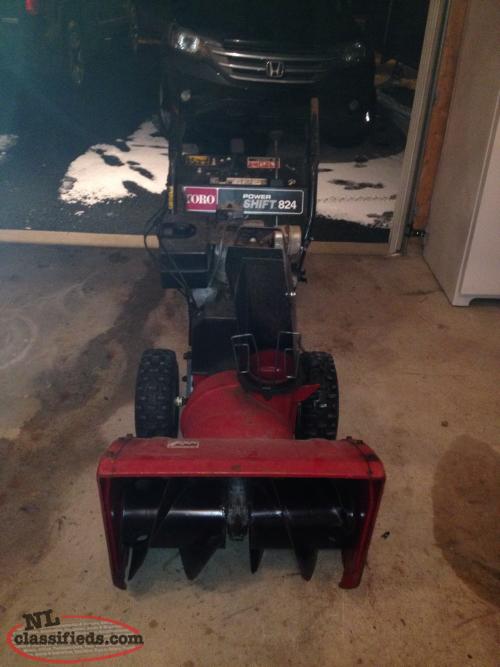 Toro Power Shift Snowblower 824 - Paradise, Newfoundland