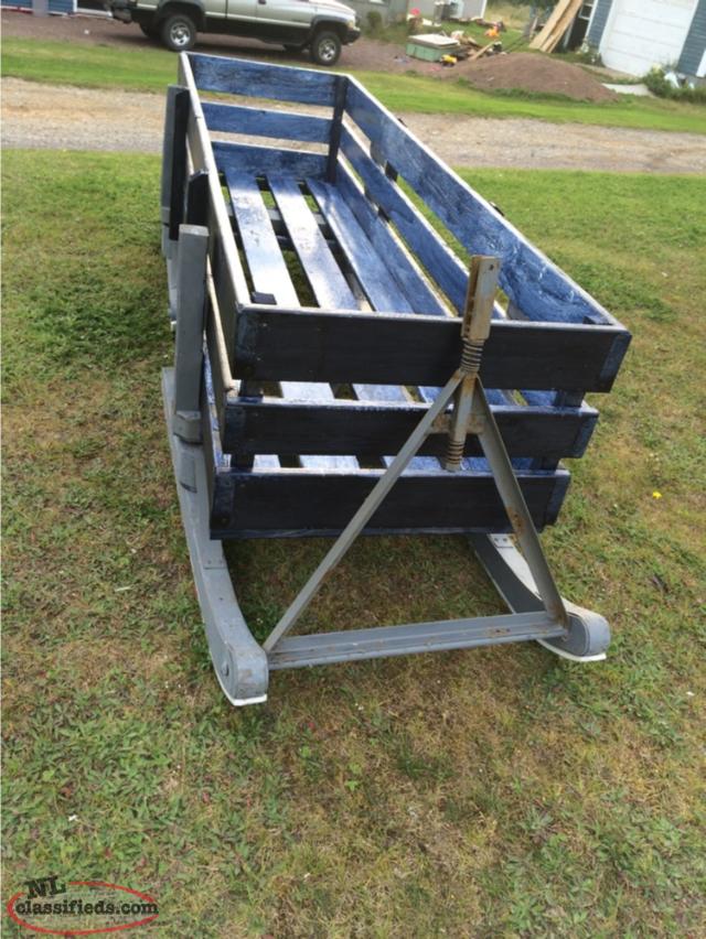 Homemade Set Of Wood Sleds For Sale Phillips Head, Newfoundland