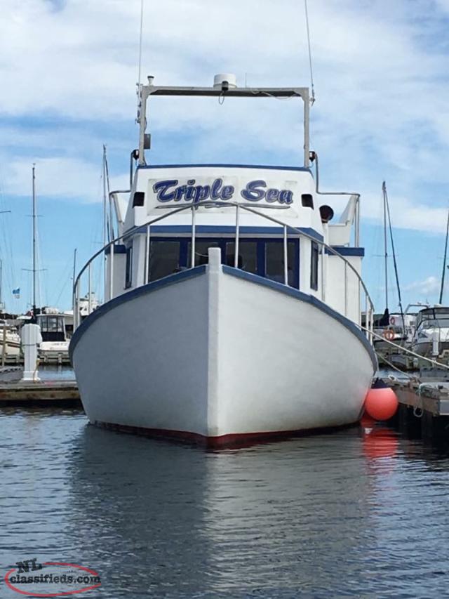 42ft Cape Islander Style Pleasure Boat Brown's Arm, Newfoundland
