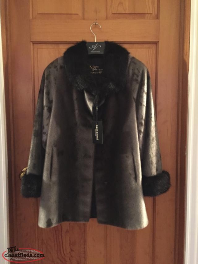 Ladies Seal Skin Jacket Paradise, Newfoundland