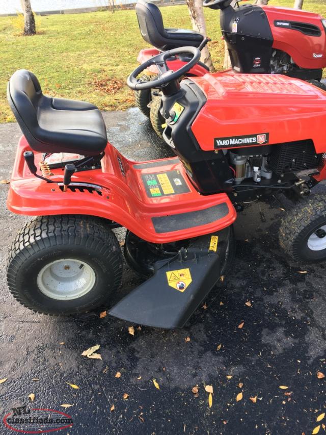 Yardworks Lawn Tractor Paradise, Newfoundland Labrador NL Classifieds