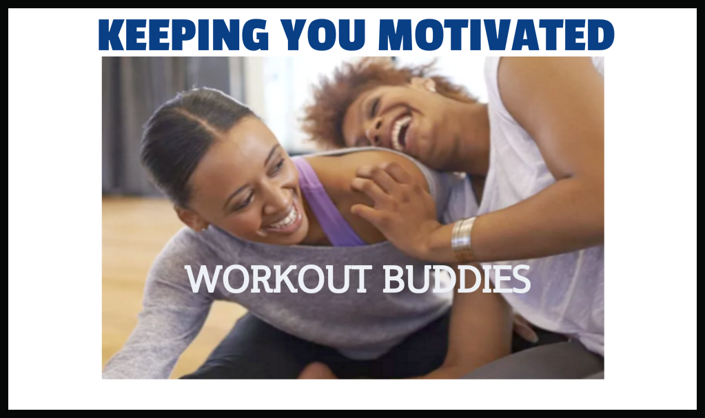 Workout buddies laughing and keeping each other motivated Thank Your Workout Buddy