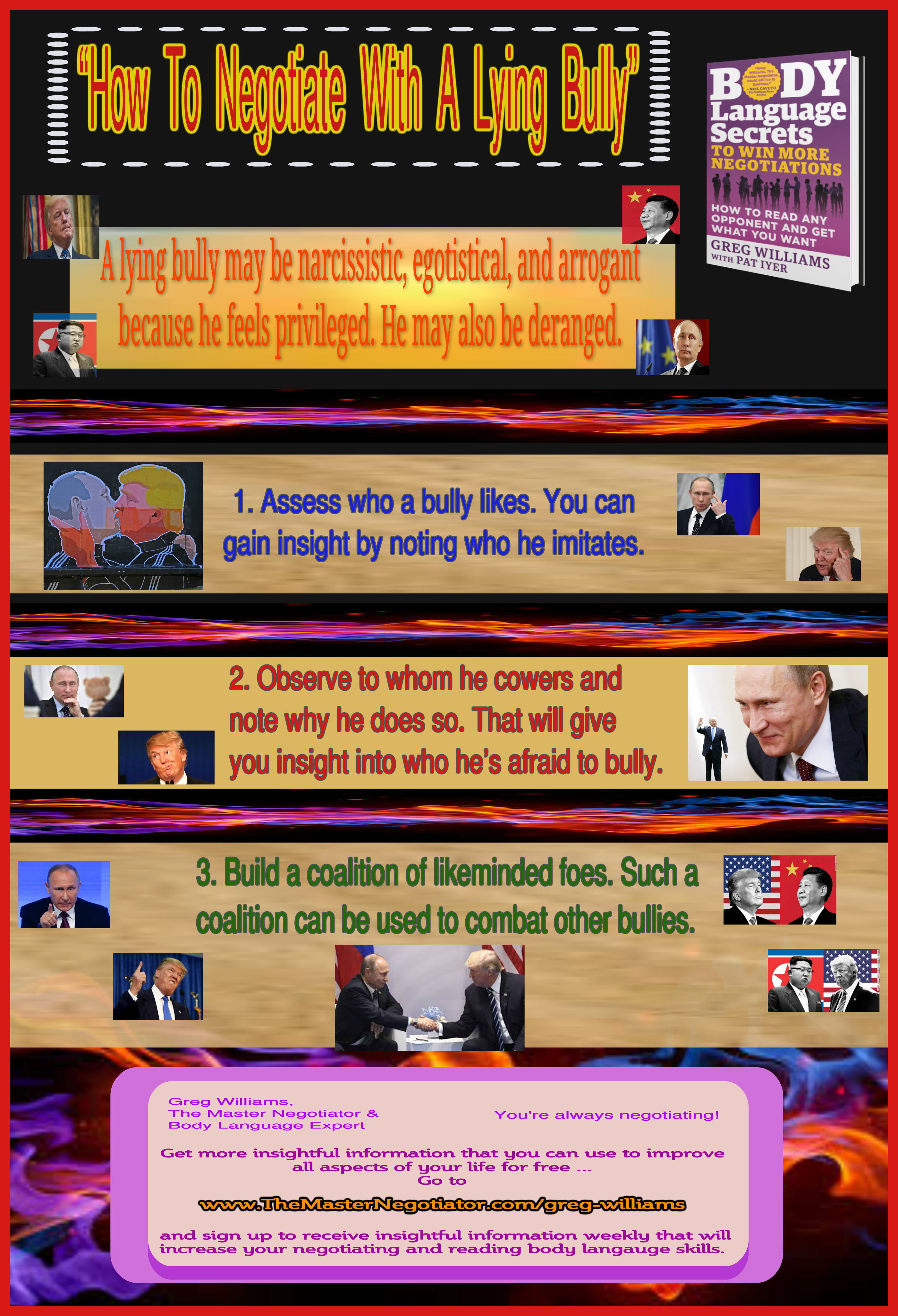 How To Negotiate With A Lying Bully