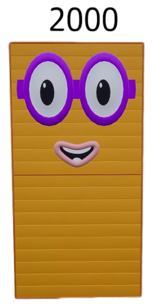 NumberBlocks 2000x | Youzign