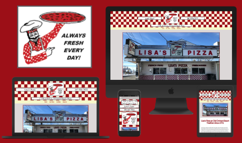 Lisas Pizza Mockup Youzign