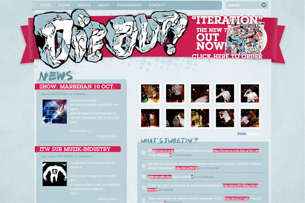 dieout - 25+ Inspirational Blog Designs dieout - 25+ Inspirational Blog Designs