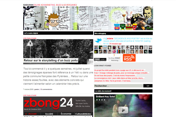 gaduman - 25+ Inspirational Blog Designs gaduman - 25+ Inspirational Blog Designs