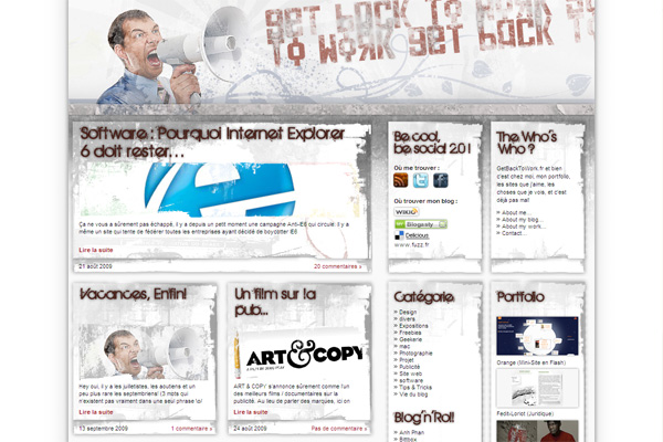 getbacktowork - 25+ Inspirational Blog Designs getbacktowork - 25+ Inspirational Blog Designs