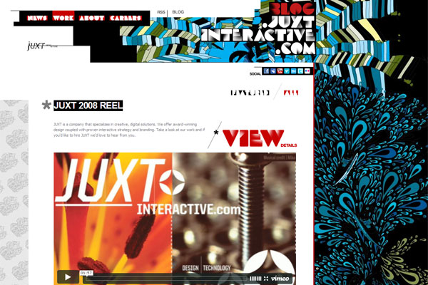 juxtinteractive - 25+ Inspirational Blog Designs juxtinteractive - 25+ Inspirational Blog Designs
