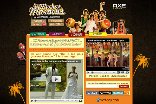 muchasmaracas - 25+ Inspirational Blog Designs muchasmaracas - 25+ Inspirational Blog Designs