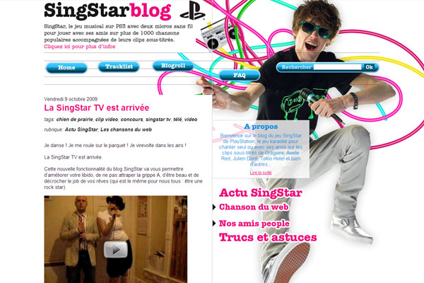 singstarblog - 25+ Inspirational Blog Designs singstarblog - 25+ Inspirational Blog Designs
