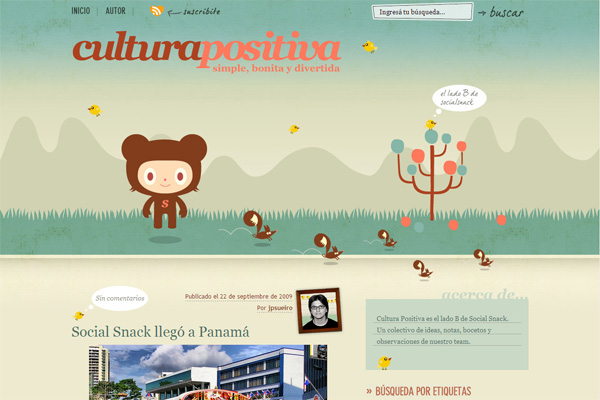 socialsnack - 25+ Inspirational Blog Designs socialsnack - 25+ Inspirational Blog Designs