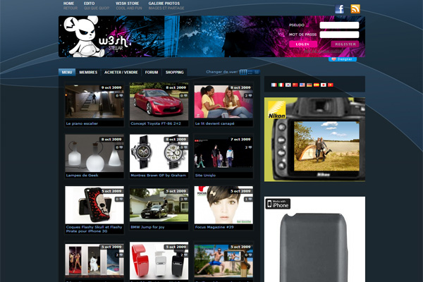 w3sh - 25+ Inspirational Blog Designs w3sh - 25+ Inspirational Blog Designs