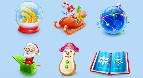 200 Christmas Icons to Decorate Your Blog