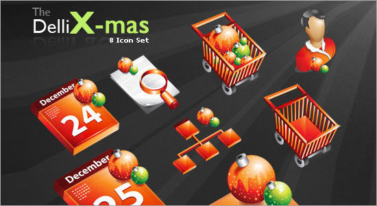 200 Christmas Icons to Decorate Your Blog