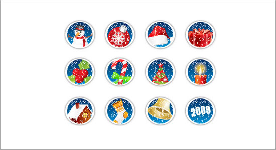 200 Christmas Icons to Decorate Your Blog
