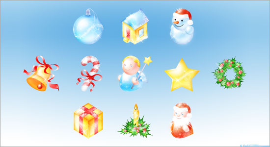 200 Christmas Icons to Decorate Your Blog