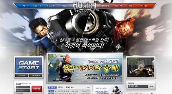 20+ Awesomely Designed Korean Game Website