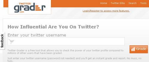 60+ Must Know Twitter Tools and Applications-Twitter_Grader