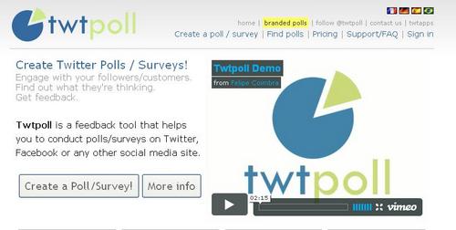 60+ Must Know Twitter Tools and Applications-Twtpoll