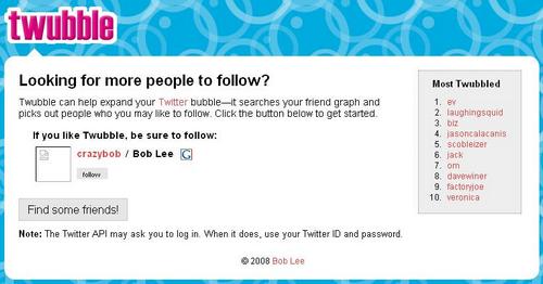 60+ Must Know Twitter Tools and Applications-Twubble