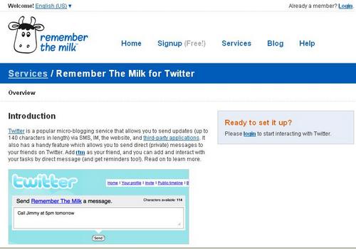 60+ Must Know Twitter Tools and Applications-rememberthemilk